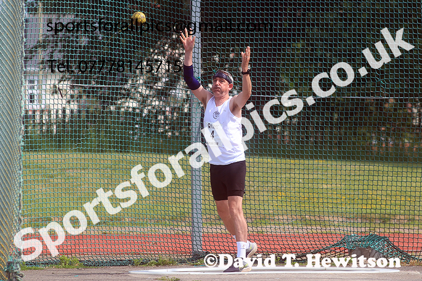 Hammer, 2025 NEMAA Track and Field, Monkton. Photo: David T. Hewitson/Sports for All Pics